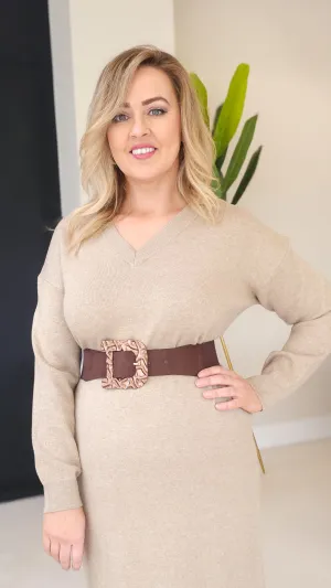 Tina Belt- Brown
