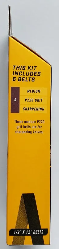 Work Sharp Sharpeners Replacement Belt Kit Med P220 WSSA0002704
